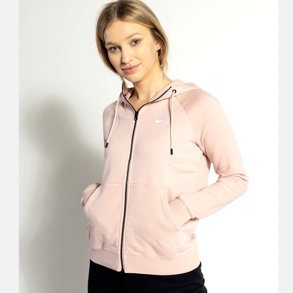 Nike pink hoodie